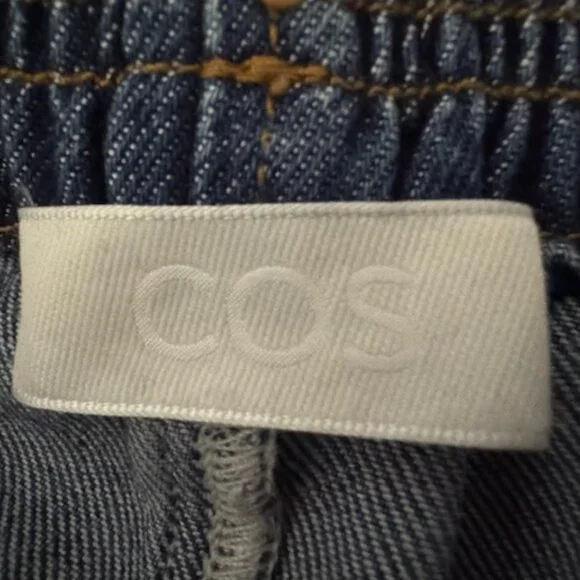 COS Denim Wide-Leg Trousers - Picture 4 of 5